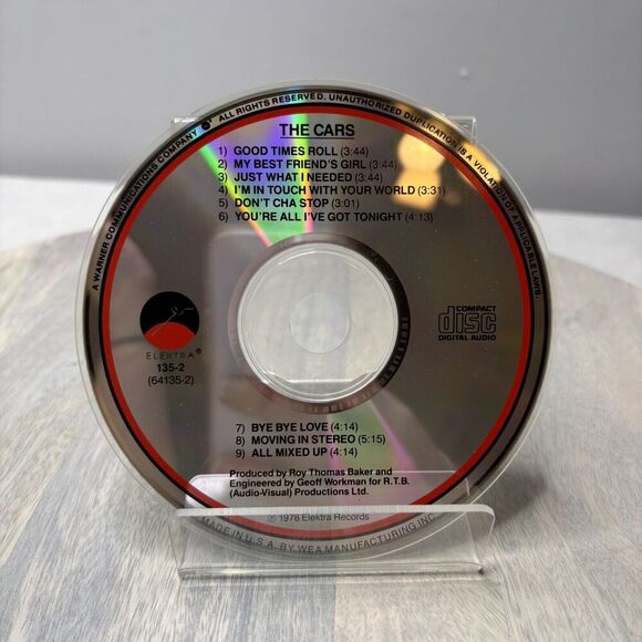 Other - The Cars (CD). No Case